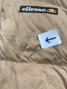 Ellesse Puffer Jacket Vintage Logo Μπεζ Unisex M