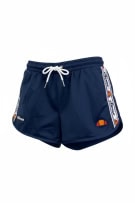 ELLESSE RUNNING SHORTS VINTAGE STYLE LOGO NAVY BLUE WOMEN S