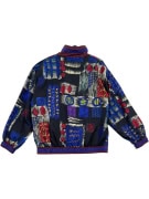 Emaroo Track Jacket 90s Multicolor Pattern Unisex M