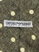 EMPORIO ARMANI ΓΡΑΒΑΤΑ CLASSIC ΠΟΥΑ CHARCOAL ΑΝΤΡΙΚΟ PRE OWNED