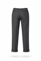 EMPORIO ARMANI TROUSERS CLASSIC GREY MEN PRE OWNED S