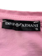 EMPORIO ARMANI T SHIRT GRAPHIC ΡΟΖ ΑΝΤΡΙΚΟ PRE OWNED S