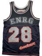 Energie Basketball Jersey Black with Print XL/2XL