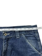 ENERGIE Jeans cargo vintage con logo blu da uomo L