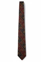 ENRICO COVERI ΓΡΑΒΑΤΑ VINTAGE PAISLEY ΜΠΟΡΝΤΟ NAVY ΑΝΤΡΙΚΗ PRE OWNED