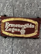 ERMENEGILDO ZEGNA TIE CLASSIC CHARCOAL MEN PRE OWNED