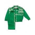 ERREA Σετ Φόρμας (Tracksuit) Vintage Fiera Milano Λογότυπο Πράσινο Ανδρικό Large