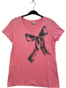ESPRIT T-SHIRT VINTAGE ROSA DA DONNA L usata
