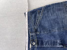 EVISU DENIM SHORTS OVERSIZED BLUE MEN PRE OWNED XL