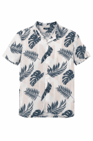 EXPRESS ΠΟΥΚΑΜΙΣΟ TROPICAL ΕΚΤΥΠΩΣΗ ΣΠΙΤΑΚΙ OFF WHITE ΑΝΤΡΙΚΟ PRE OWNED M