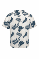 EXPRESS ΠΟΥΚΑΜΙΣΟ TROPICAL ΕΚΤΥΠΩΣΗ ΣΠΙΤΑΚΙ OFF WHITE ΑΝΤΡΙΚΟ PRE OWNED M