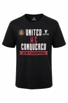 FANATICS GRAPHIC TEE UNITED WE CONQUERED NERO UOMO PRE OWNED L