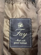 FAY ΑΜΑΝΙΚΟ ΜΠΟΥΦΑΝ VEST LOGO LABEL ΚΑΦΕ ΑΝΔΡΙΚΟ M/L