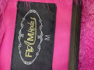 Y2K FDM CAPPOTTO IN পেলliccia STRUTTURATO ROSA DONNA PRE OWNED M