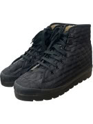 FENDI HIGH TOP SNEAKERS MINIMAL ΜΑΥΡΟ ΓΥΝΑΙΚΕΙΟ PRE OWNED EU39