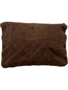 FENDISSIME CLUTCH BAG VINTAGE BROWN UNISEX PRE OWNED