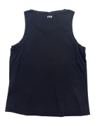 FILA ΑΜΑΝΙΚΗ ΜΠΛΟΥΖΑ (TANK TOP) ΜΕ ΜΕΓΑΛΟ ΛΟΓΟΤΥΠΟ ΜΑΥΡΗ ΓΥΝΑΙΚΕΙΑ LARGE