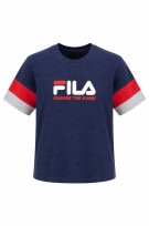 FILA GRAPHIC TEE SPORTSWEAR NAVY UOMO PRE OWNED L