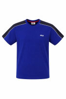 FILA T SHIRT SPORTY BLU UOMO PRE OWNED L