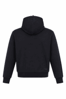 FILA FELPA CON CAPPUCCIO GRAPHIC NERA UOMO PRE OWNED S