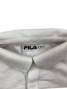 FILA ΜΠΛΟΥΖΑ POLO ΜΕ ΡΙΓΕΣ ΚΑΙ ΛΟΓΟΤΥΠΟ ΛΕΥΚΗ ΑΝΔΡΙΚΗ M