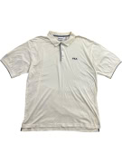 FILA ΜΠΛΟΥΖΑ POLO VINTAGE ΚΕΝΤΗΤΟ ΛΟΓΟΤΥΠΟ ΕΚΡΟΥ UNISEX XL preowned