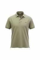 Fila Polo Maglia Casual con Logo Beige da Uomo L
