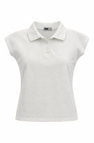 FILA POLO SHIRT MINIMAL OFF WHITE ΓΥΝΑΙΚΕΙΟ PRE OWNED S