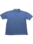 FILA VINTAGE POLO SHIRT WITH LOGO BLUE MEN'S XL