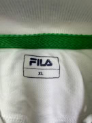 FILA Polo T-Shirt con logo Bianco UNISEX XL
