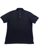 FILA Polo T-Shirt Logo Nero UNISEX L