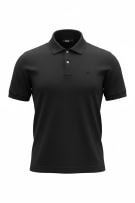 FILA Polo T-Shirt Logo Nero UNISEX L