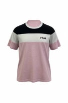 Fila Colorblock T-Shirt Pink / White / Black