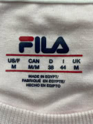 FILA T-SHIRT WITH POCKET AND LOGO LIGHT PINK UNISEX M