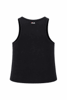 FILA TANK TOP STREETWEAR BLACK WOMEN PRE OWNED L