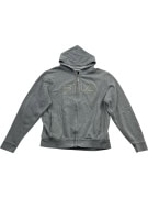 FILA Ζακέτα Hoodie Με Φερμουάρ Με Ανάγλυφο Λογότυπο Γκρι Unisex L/XL