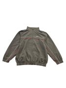 FILA ΖΑΚΕΤΑ TRACK JACKET VINTAGE ΛΟΓΟΤΥΠΟ ΚΑΦΕ-ΓΚΡΙ ΑΝΔΡΙΚΟ L