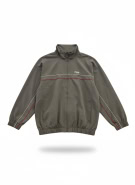FILA ΖΑΚΕΤΑ TRACK JACKET VINTAGE ΛΟΓΟΤΥΠΟ ΚΑΦΕ-ΓΚΡΙ ΑΝΔΡΙΚΟ L