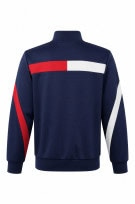 FILA GIACCA TRACK SPORTIVA BLU NAVY UOMO PRE OWNED L