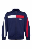 FILA GIACCA TRACK SPORTIVA BLU NAVY UOMO PRE OWNED L