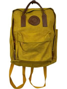 FJALLRAVEN BACKPACK MINIMAL MUSTARD UNISEX PRE OWNED