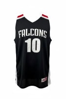 FORTY ΜΠΑΣΚΕΤΙΚΗ ΦΑΝΕΛΑ SPORTSWEAR ΜΑΥΡΗ ΑΝΤΡΙΚΟ PRE OWNED M