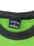 FRANKLIN & MARSHALL LONG-SLEEVE T-SHIRT VINTAGE STYLE LOGO GREEN MALE XL