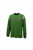 FRANKLIN & MARSHALL LONG-SLEEVE T-SHIRT VINTAGE STYLE LOGO GREEN MALE XL