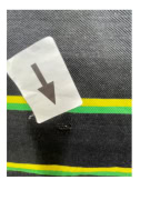 FRED PERRY ΜΠΛΟΥΖΑ POLO STRIPED LOGO ΜΑΥΡΟ UNISEX L