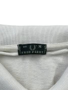 FRED PERRY POLO CLASSICA GRIGIO CHIARO UOMO PRE OWNED M