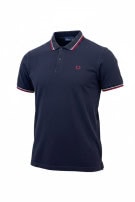FRED PERRY POLO CLASSICA NAVY UOMO PRE OWNED M