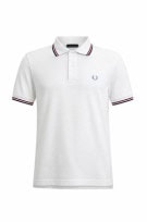 FRED PERRY POLO SHIRT CLASSIC WHITE ΑΝΤΡΙΚΟ PRE OWNED XS
