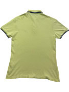 FRED PERRY POLO SHIRT MINIMAL YELLOW MENS PRE OWNED M