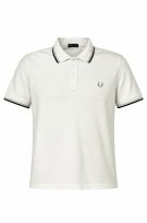 FRED PERRY POLO SHIRT MINIMAL OFF WHITE ΑΝΤΡΙΚΟ PRE OWNED
